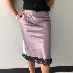 Silk skirt